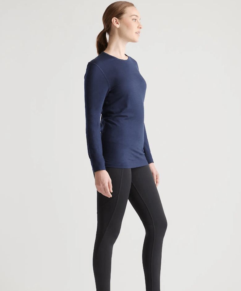 100% Merino Wool All-Season Long Sleeve Base LayerOutdoorsy Capsule Wardrobe